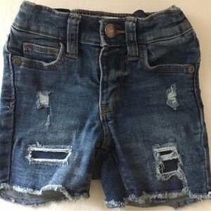 Old Navy Distressed Blue Denim Shorts